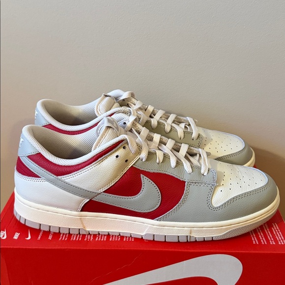 Nike Dunk Low Retro Gym Red Grey HJ9093-030 Men’s Size 13